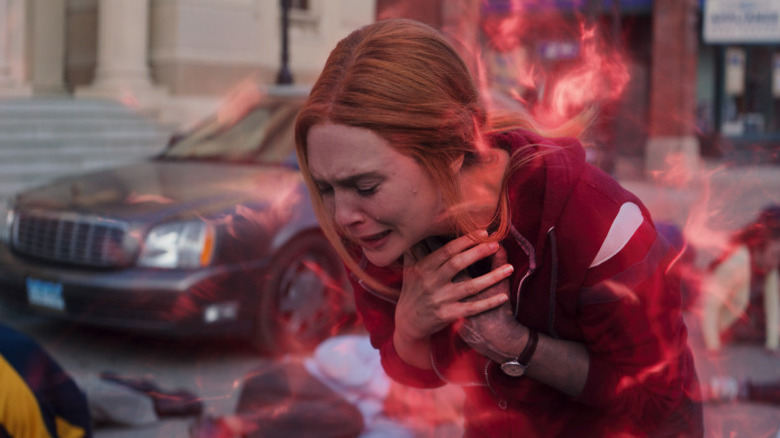 Scarlet Witch in pain