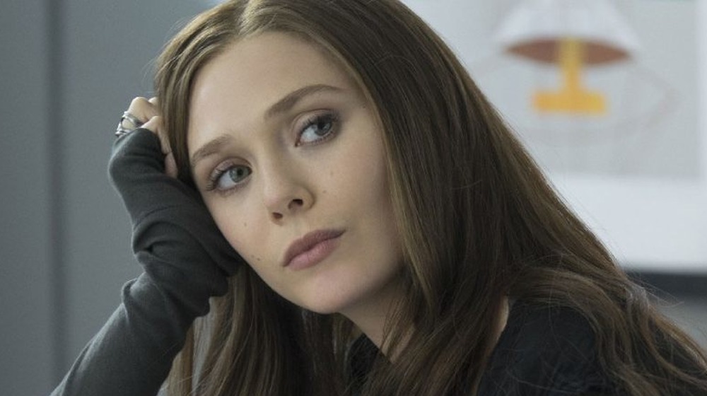 Elizabeth Olsen in Captain America: Civil War