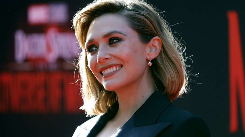 Elizabeth Olsen on red carpet