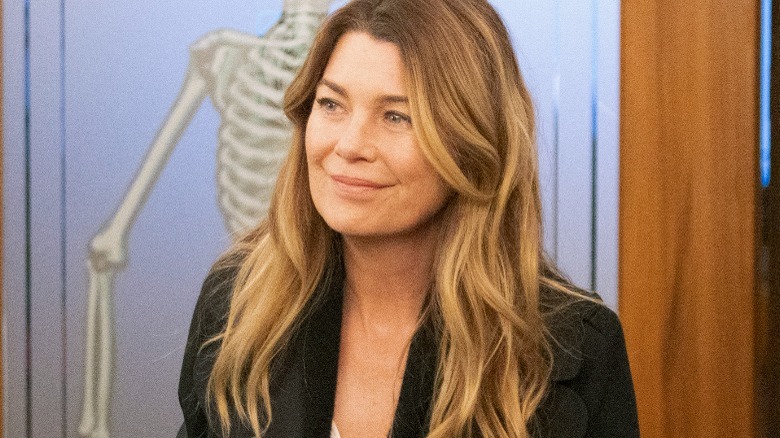 Meredith Grey smiling