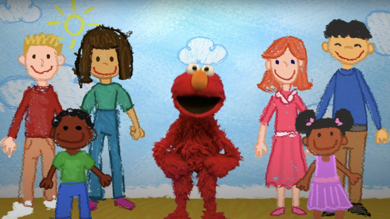 Elmo and friends