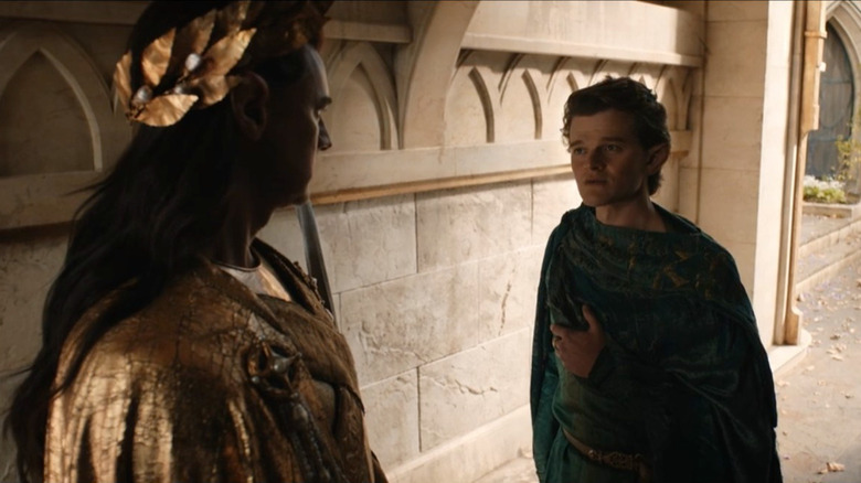 Gil-galad and Elrond talk