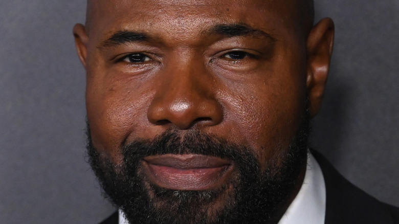 Antoine Fuqua at a film premiere