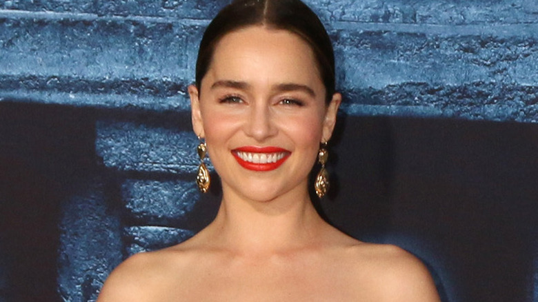 Emilia Clarke smiling 