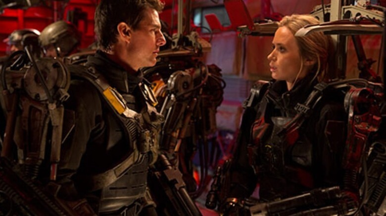 Tom Cruise and Emily Blunt in Edge of Tomorrow