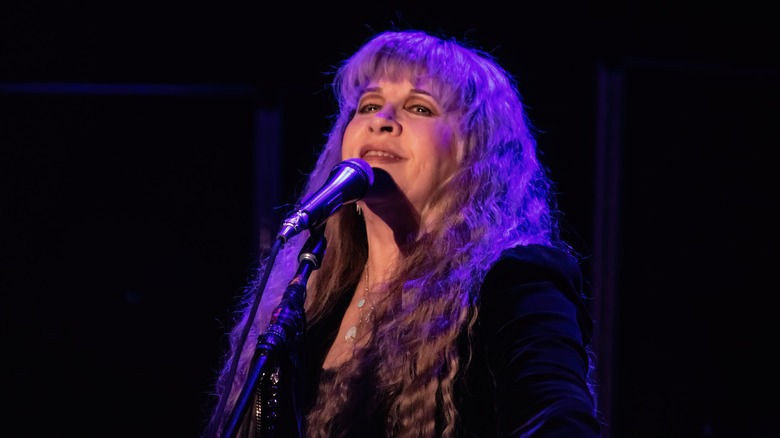 Stevie Nicks performing at Bonnaroo 