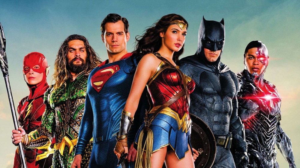 The cast of Justice League