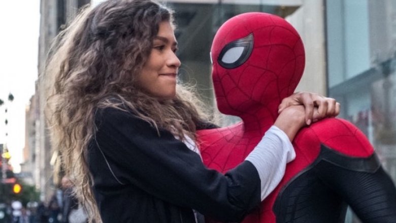 Spider-Man Far From Home Zendaya MJ Tom Holland Peter Parker