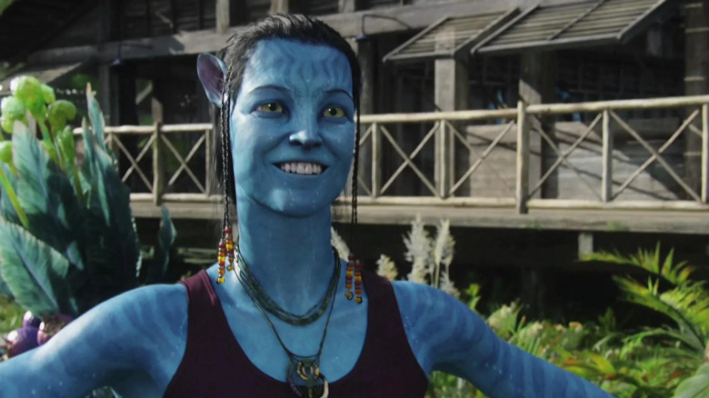 Avatar's Dr. Grace smiles as her avatar