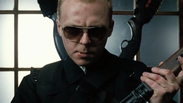 Simon Pegg in Hot Fuzz