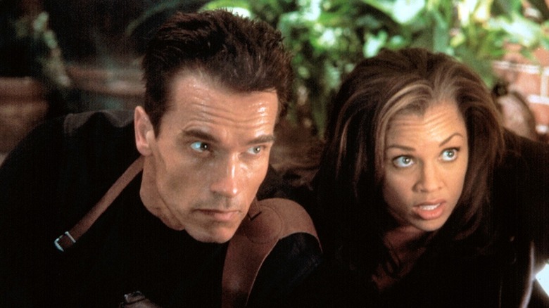 Arnold Schwarzenegger, Vanessa Williams in Eraser