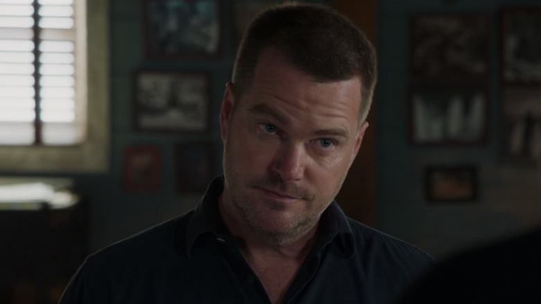 Chris O'Donnell looking serious