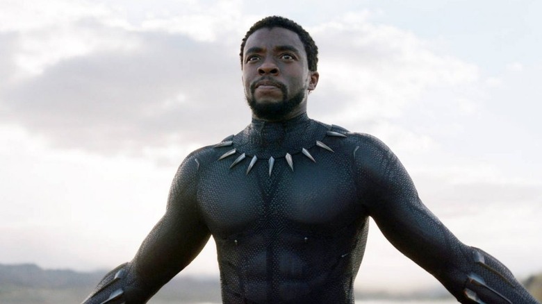 Chadwick Boseman as Black Panther 