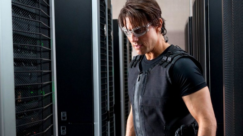 Ethan Hunt working