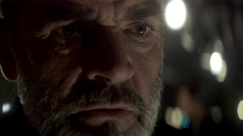 Sean Connery face close up