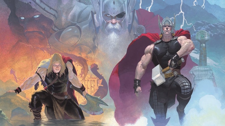 Three Thors and Gorr the God Butcher