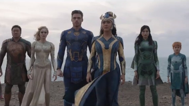 The Eternals standing together