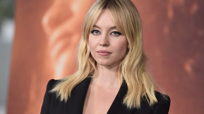 Sydney Sweeney at a press conference