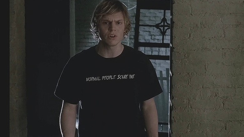  Tate Langdon angry