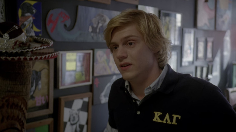 Evan Peters as Kyle Spencer