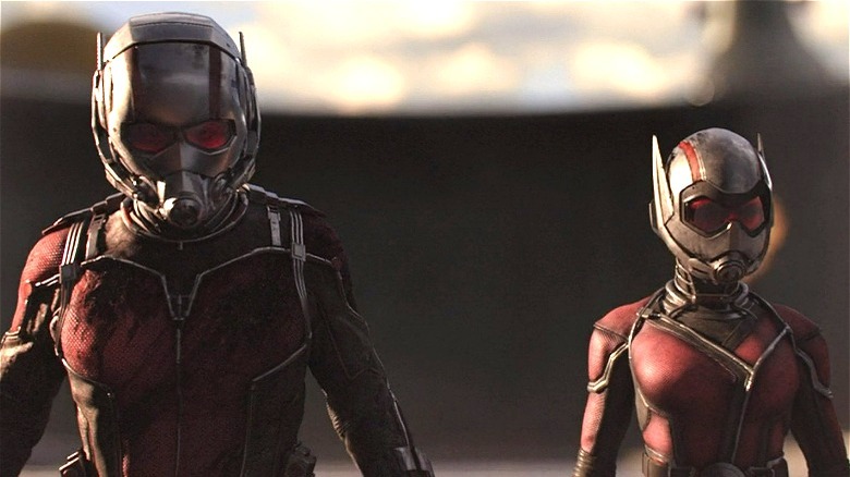 Ant-Man and the Wasp stand ready