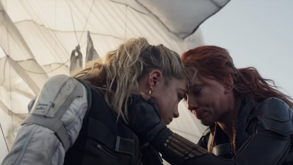 Scarlet Johansson and Florence Pugh in Black Widow