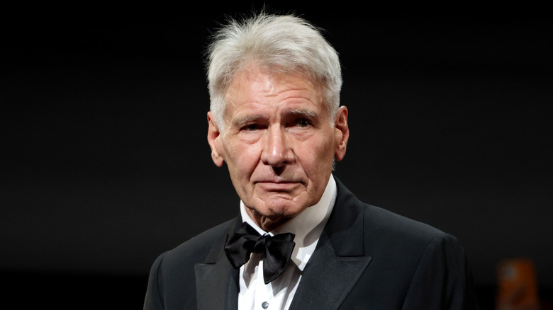 Harrison Ford in a suit