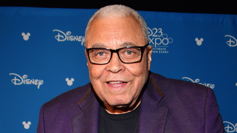 James Earl Jones smiles