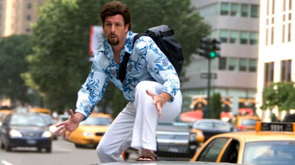 Adam Sandler as Zohan in You Don't Mess with the Zohan
