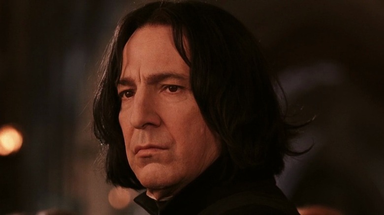 Severus Snape in close-up