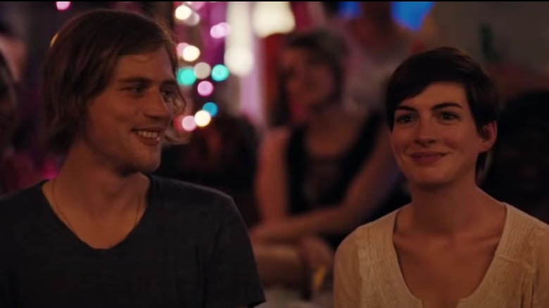 Johnny Flynn Anne Hathaway smiling