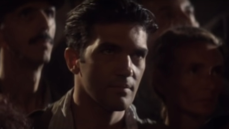 Antonio Banderas in crowd