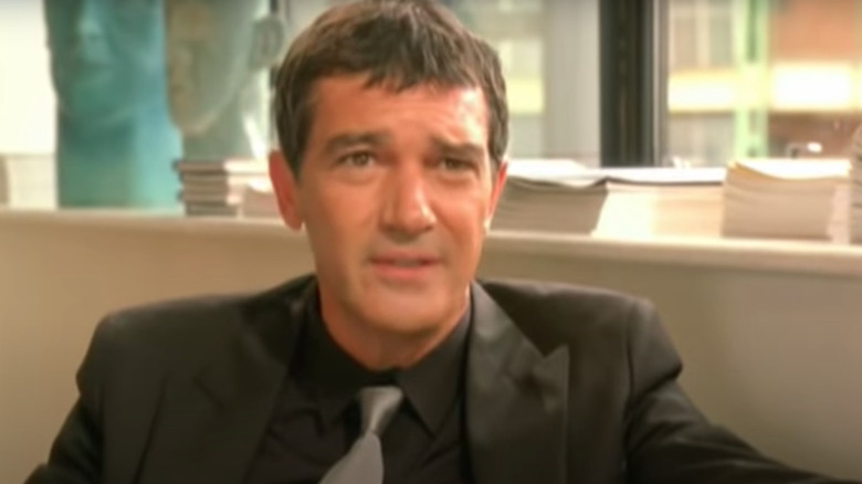 antonio banderas in black suit