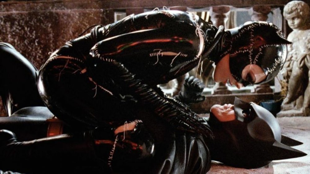 Michael Keaton and Michelle Pfeiffer in Batman Returns