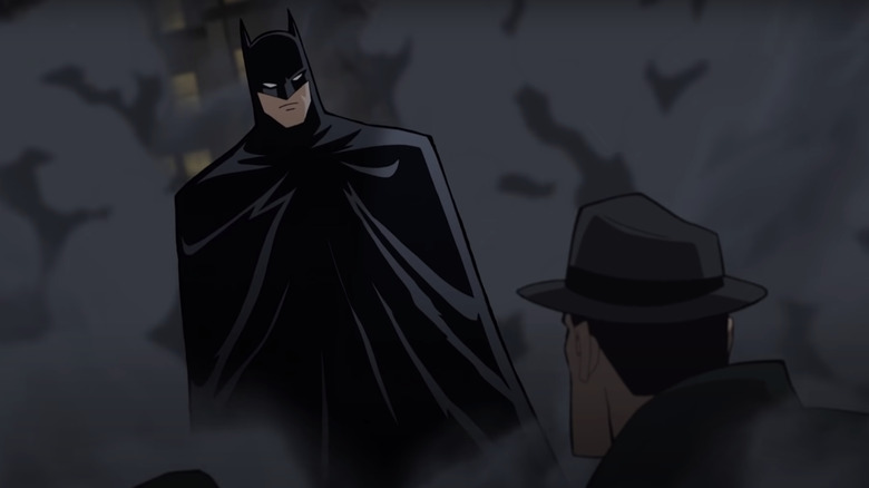 Batman confronts the mob
