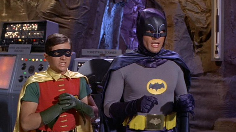 Adam West and Burt Ward in Batman: The Movie