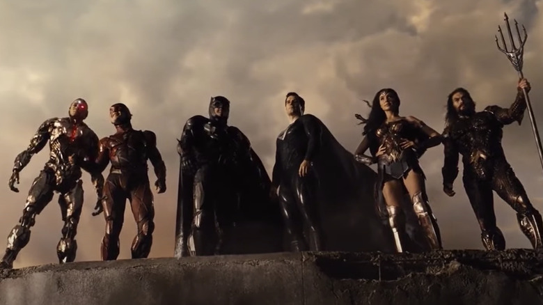 The Justice League oversee their victory