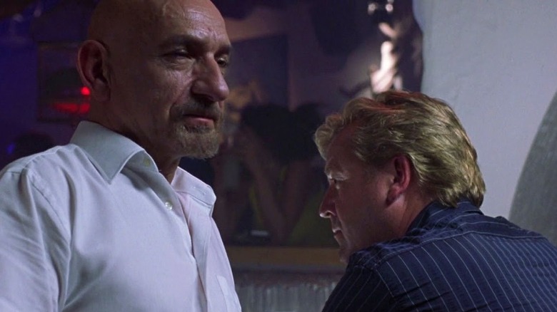 Ray Winstone and Ben Kingsley talking