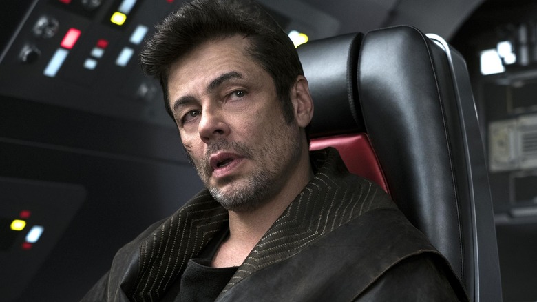 Benicio Del Toro in "The Last Jedi"