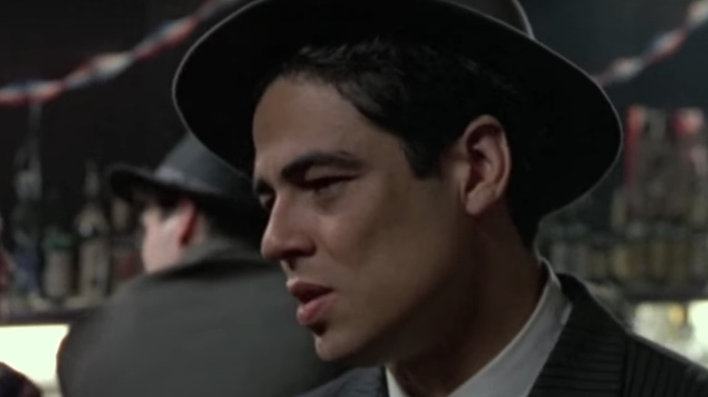 Benicio Del Toro as 1930s gangster