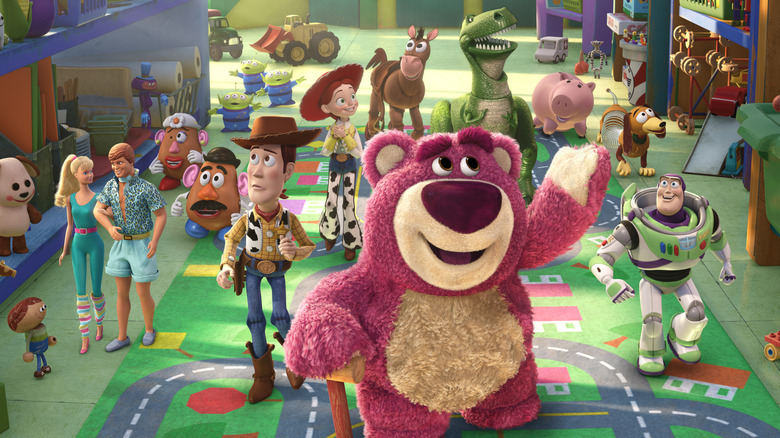 Lotso shows the toys around