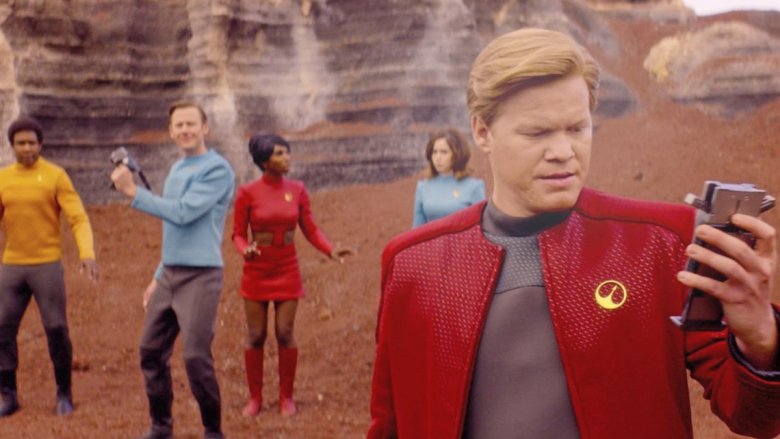 USS Callister explores a planet