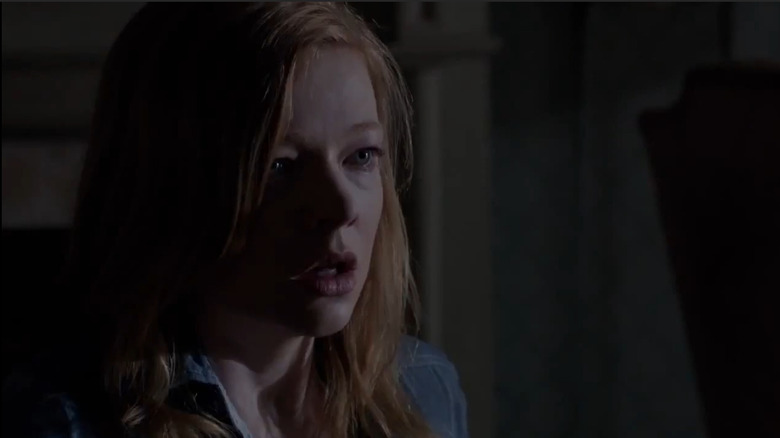 Sarah Snook scared in the dark