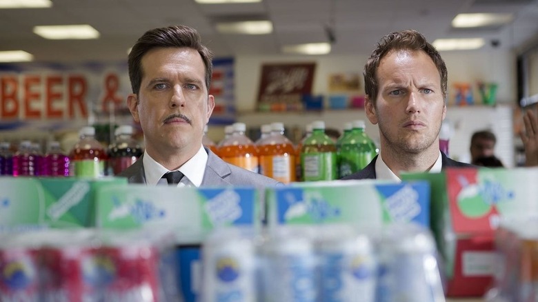 Ed Helms and Patrick Wilson out shopping