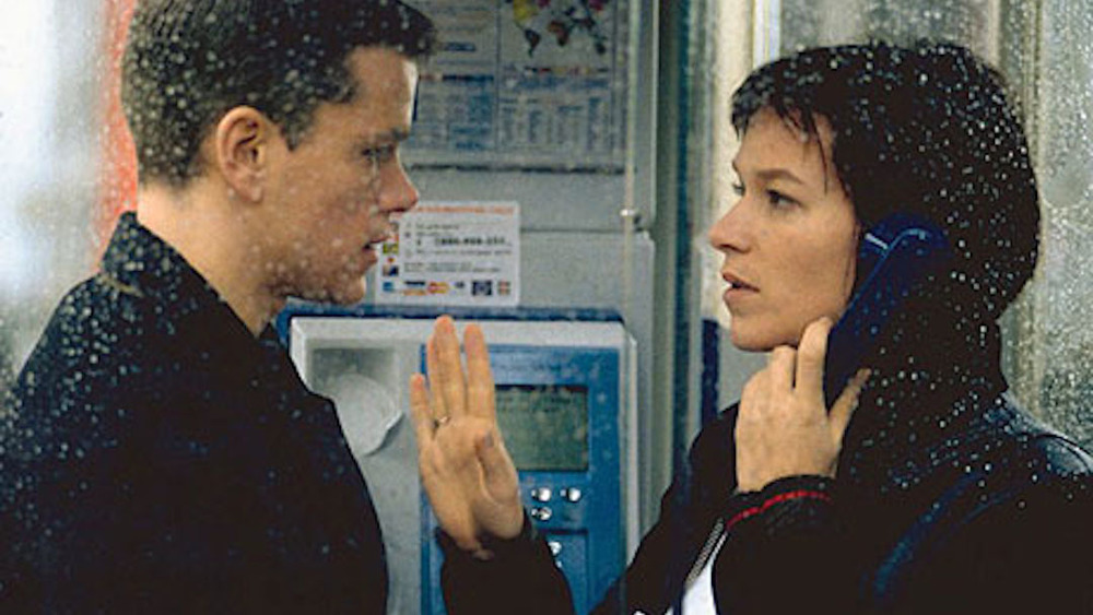 Matt Damon and Franka Potente The Bourne Identity