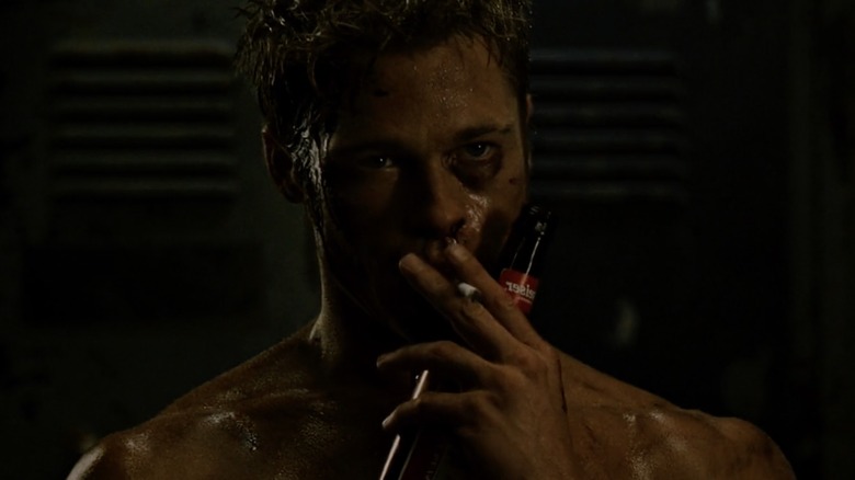 Brad Pitt as Tyler Durden