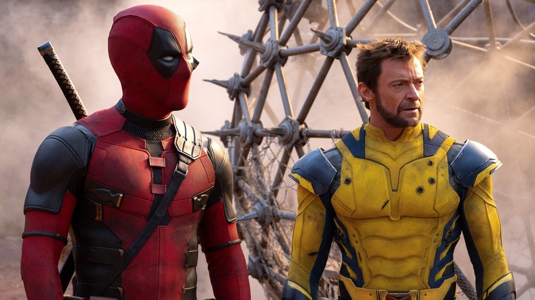Wolverine and Deadpool looking confused