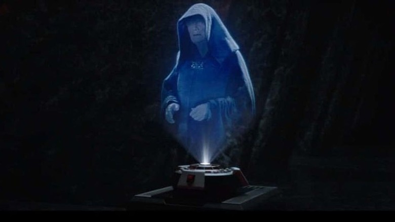 Palpatine hologram addresses Vader