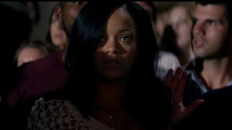 Rihanna being scared during apocalypse