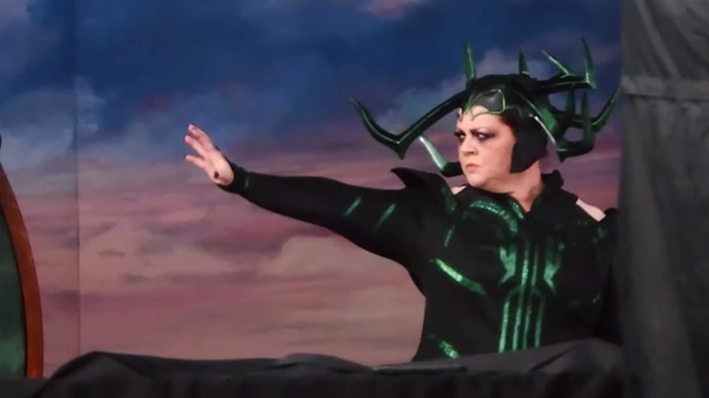 Jimmy Fallon shares a photo of McCarthy as Hela